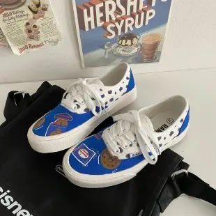 2021 New Biscuit Graffiti Stitching College Style Canvas Shoes Female Spring Style Street Style Fashion Casual Shoes
2021 New Biscuit Graffiti Stitching College Style Canvas Shoes Female Spring Style Street Style Fashion Casual Shoes