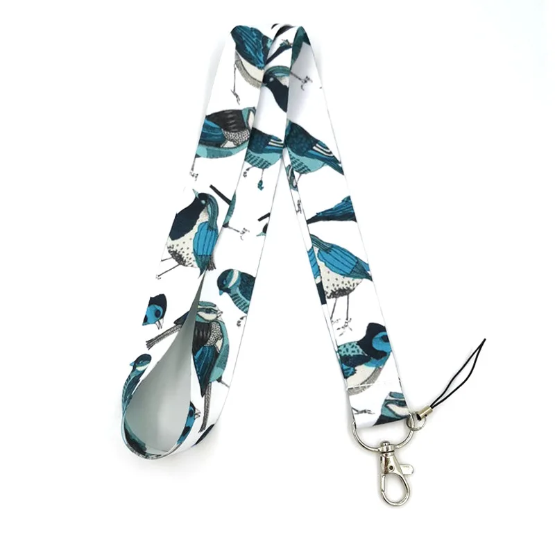 100pcs Blue bird Neck Lanyard keychain Mobile Phone Strap ID Badge Holder Rope Key Chain Keyrings cosplay Accessories Gifts
100pcs Blue bird Neck Lanyard keychain Mobile Phone Strap ID Badge Holder Rope Key Chain Keyrings cosplay Accessories Gifts
