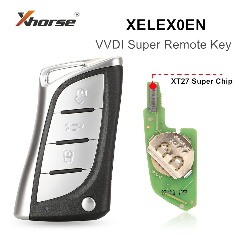 5pcs Xhorse Universal Super Remote Key XE Series for Lexus Type for VVDI2 VVDI Mini Key Tool English Version XELEX0EN
5pcs Xhorse Universal Super Remote Key XE Series for Lexus Type for VVDI2 VVDI Mini Key Tool English Version XELEX0EN