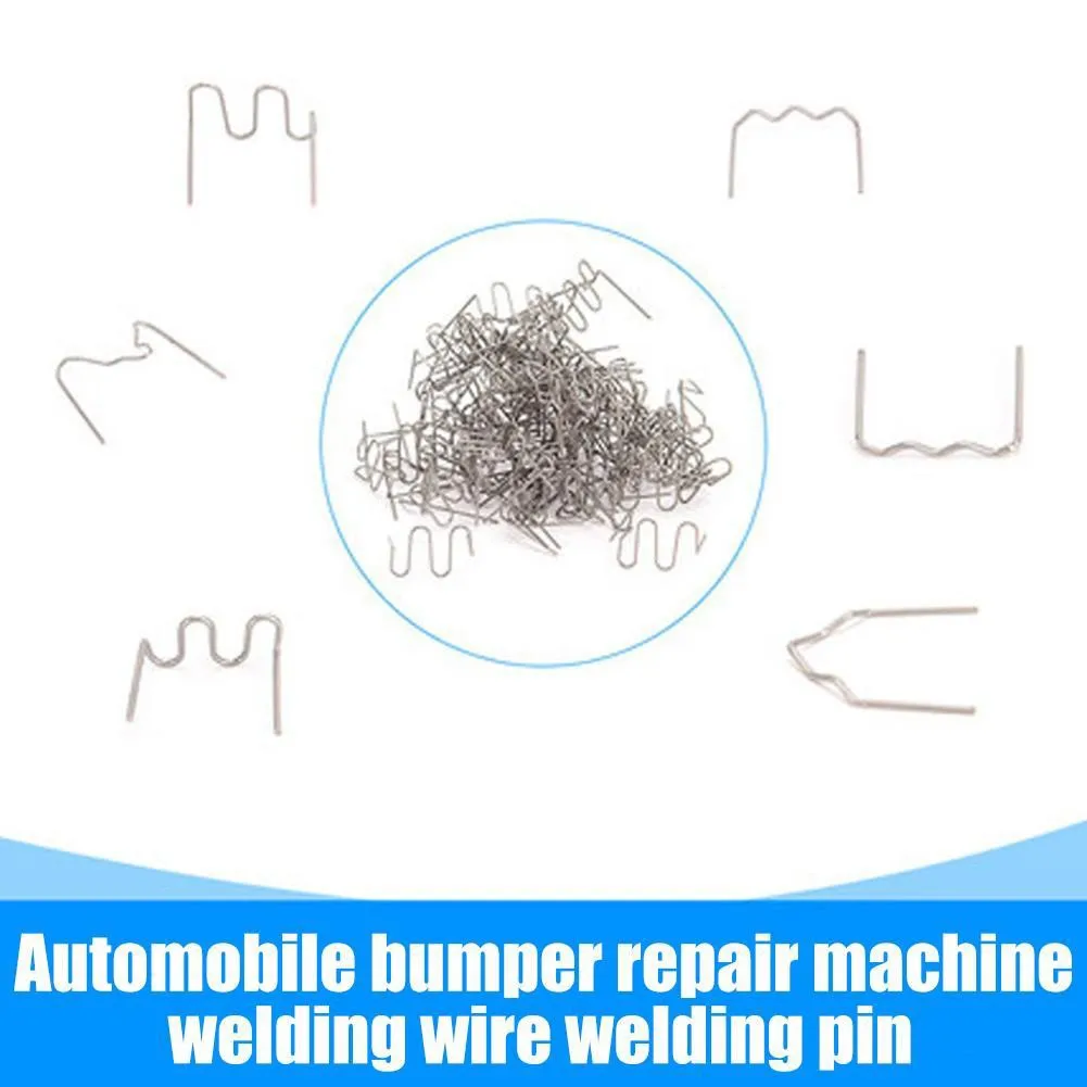 100pcs/Set 0.6/0.8mm Hot Stapler Staples For Plastic Nylon PVC ABS Car Bumper Welder Repair Kit Power Tool Accessories
100pcs/Set 0.6/0.8mm Hot Stapler Staples For Plastic Nylon PVC ABS Car Bumper Welder Repair Kit Power Tool Accessories