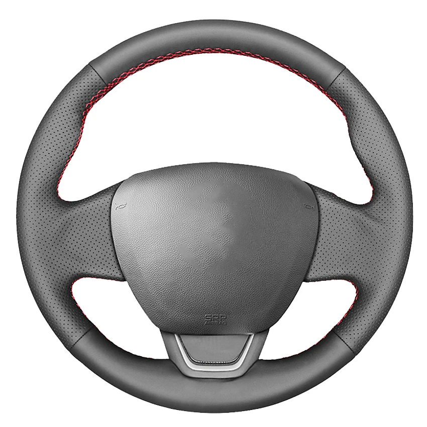 Black Genuine Leather Hand-Stitched Car Steering Wheel Cover For Renault Kaptur Captur 2016-2019
Black Genuine Leather Hand-Stitched Car Steering Wheel Cover For Renault Kaptur Captur 2016-2019