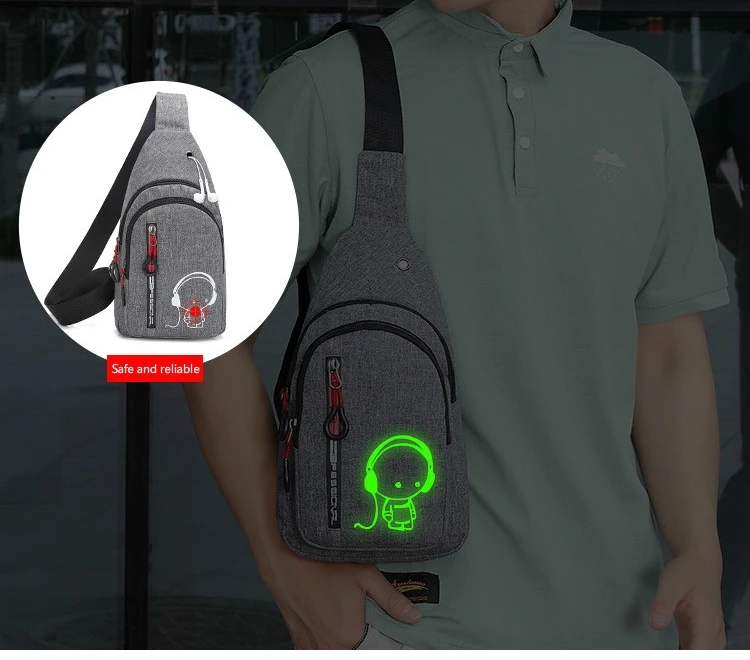 Luminous oxford Shoulder bags for women messenger bags Crossbody men casual sling Bag Anti Theft chest bag waterproof travel bag
Luminous oxford Shoulder bags for women messenger bags Crossbody men casual sling Bag Anti Theft chest bag waterproof travel bag