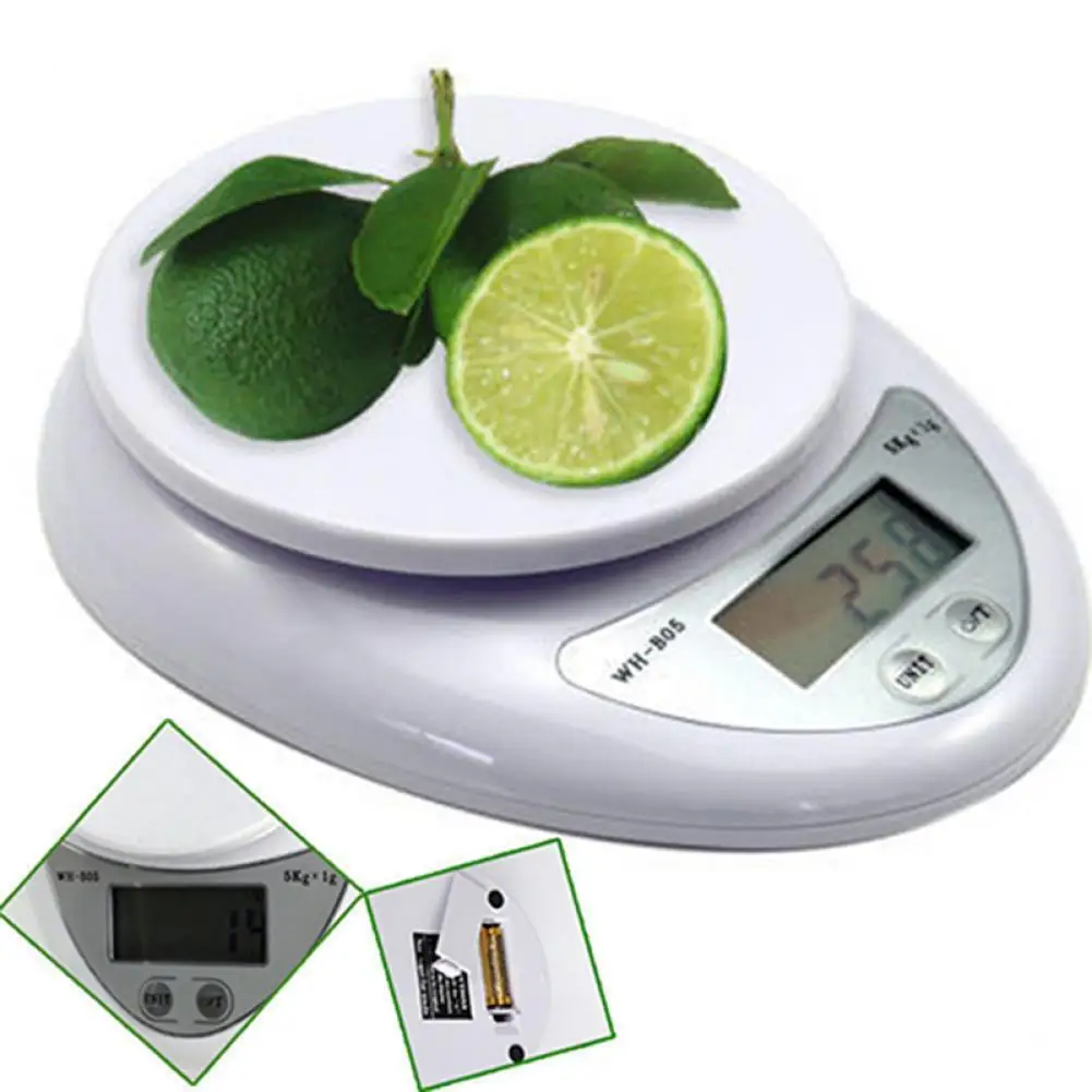 5kg 5000g 1g Digital Kitchen Scale Food Diet Postal Scale Electronic Weight Balance Scales Measuring Tools
5kg 5000g 1g Digital Kitchen Scale Food Diet Postal Scale Electronic Weight Balance Scales Measuring Tools