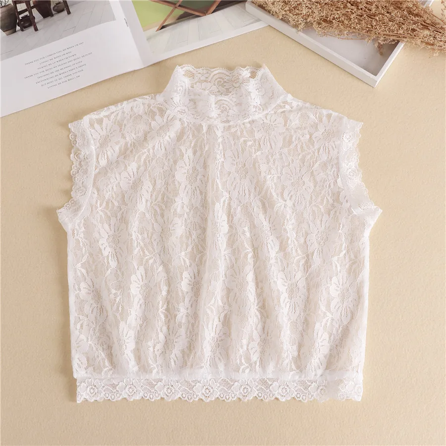 Women Lace Floral Fake Collars Girls Hollow Out Detachable Collar for Sweater Blouse Tops Turtleneck False Collars Decorative
Women Lace Floral Fake Collars Girls Hollow Out Detachable Collar for Sweater Blouse Tops Turtleneck False Collars Decorative
