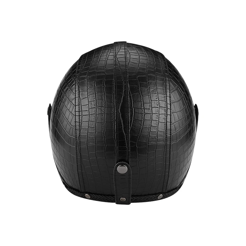 German PU Leather Vintage 3/4 Motorcycle Helmet Casco Moto bike helmet with sun visor retro chopper bobber cafe racer Unisex DOT
German PU Leather Vintage 3/4 Motorcycle Helmet Casco Moto bike helmet with sun visor retro chopper bobber cafe racer Unisex DOT