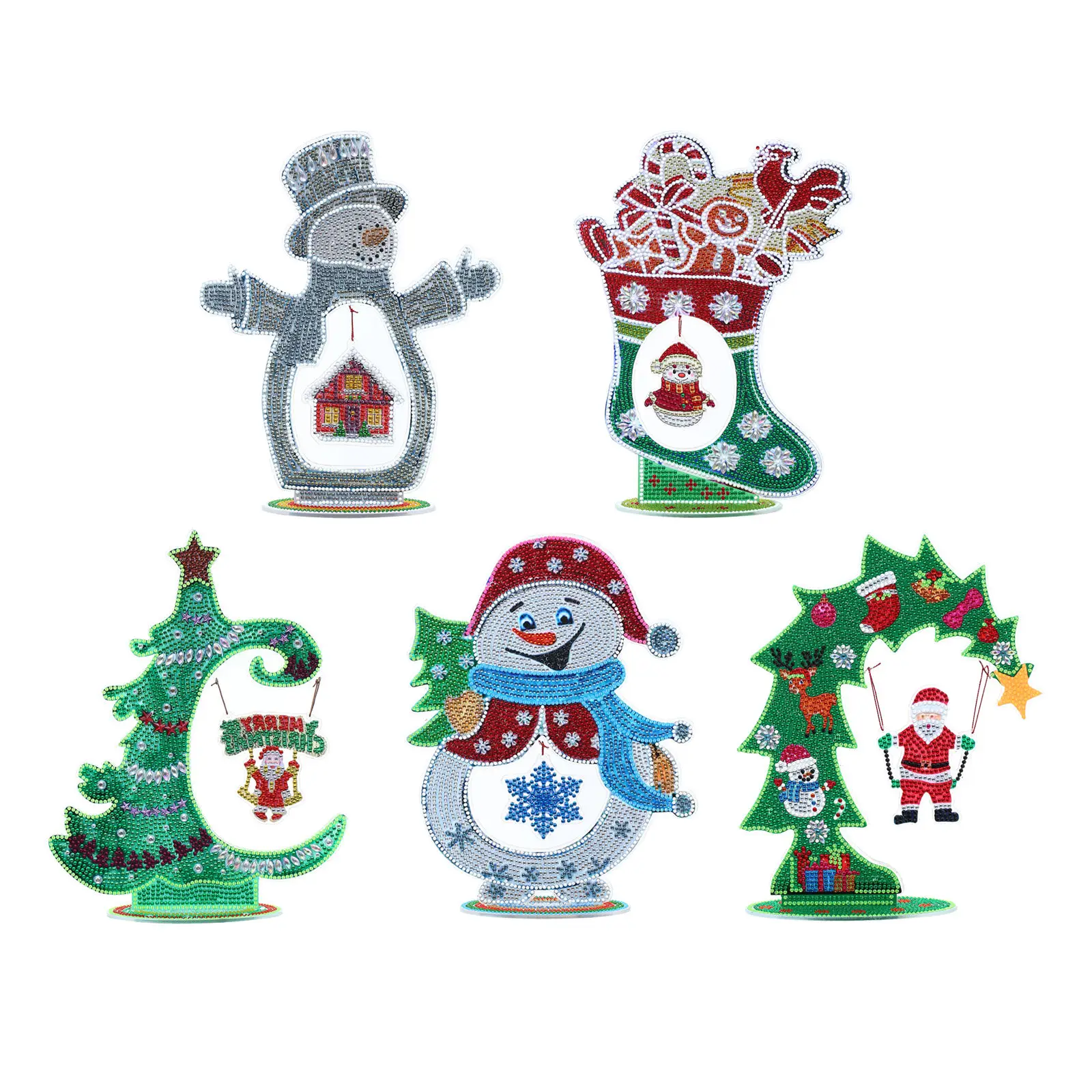 Diamond Painting Christmas Craft Gifts Ornaments Kit Crafts Diamond Drawing Arts DIY 5D for Home Decor New Year
Diamond Painting Christmas Craft Gifts Ornaments Kit Crafts Diamond Drawing Arts DIY 5D for Home Decor New Year