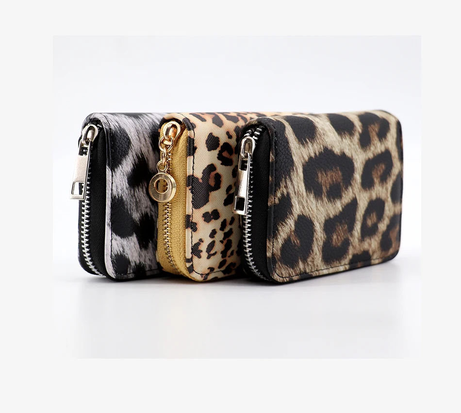 Women Wallet Classic Leopard Animal Print Long Wallets Female Cards Holder Clutch Bag Fashion Ladies Purses Leather
Women Wallet Classic Leopard Animal Print Long Wallets Female Cards Holder Clutch Bag Fashion Ladies Purses Leather