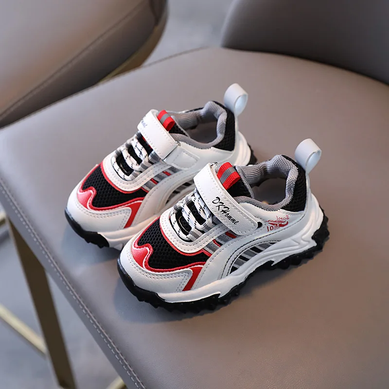 Children Tenis Girls Shoes Fashion PU Mesh Breathable Casual Sneakers Soft Bottom Antiskid Kids Shoes Outdoor Running Boys Shoes
Children Tenis Girls Shoes Fashion PU Mesh Breathable Casual Sneakers Soft Bottom Antiskid Kids Shoes Outdoor Running Boys Shoes