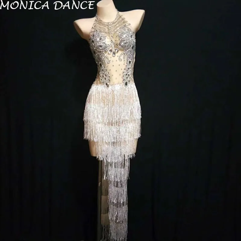 Women Sexy Stage Silver Blue Rhinestones Bodysuit Women Singer Crystals Outfit Stage Wear Bar Nightclub Dance Wear
Women Sexy Stage Silver Blue Rhinestones Bodysuit Women Singer Crystals Outfit Stage Wear Bar Nightclub Dance Wear