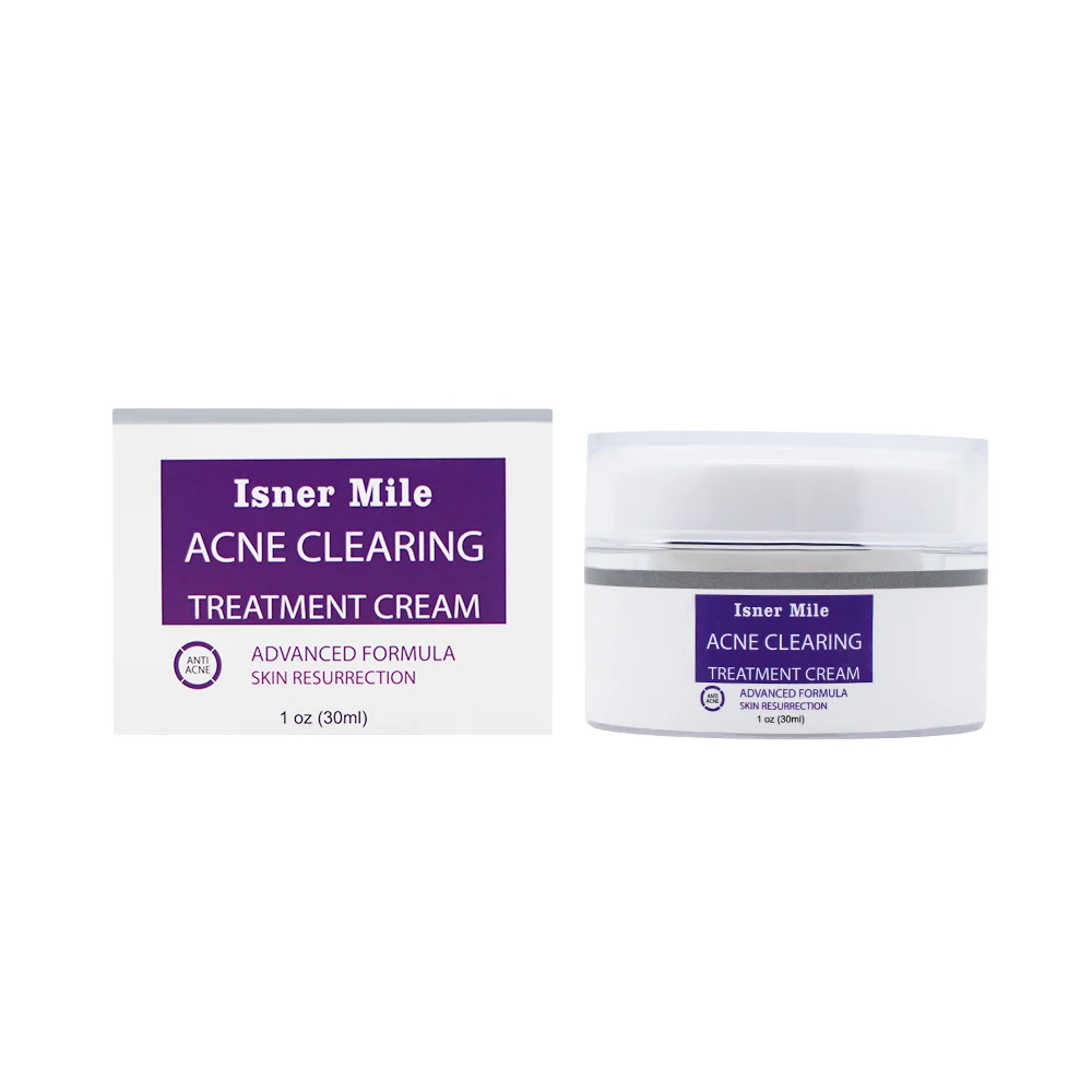 ISNER MILE 30ml Acne Clearing Treatment Cream Anti Acne Moisturizing Cream Oil Control Shrink Pores Acne Scar Remove Face Care
ISNER MILE 30ml Acne Clearing Treatment Cream Anti Acne Moisturizing Cream Oil Control Shrink Pores Acne Scar Remove Face Care