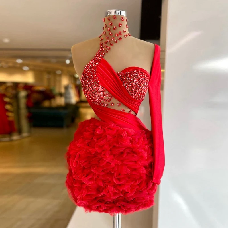 High Neck Prom Dress Floral Dress Sequin Dress Mini Ball Gown Ruffles Tulle Dress Cocktail Dress Sexy Woman Clothes Bodycon Gown
High Neck Prom Dress Floral Dress Sequin Dress Mini Ball Gown Ruffles Tulle Dress Cocktail Dress Sexy Woman Clothes Bodycon Gown