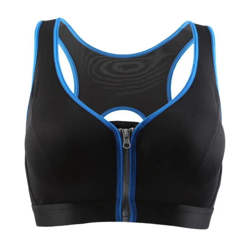 New Women Chest Open Zipper Bra Shockproof Professional Fitness Underwear Sexy Female Bras
New Women Chest Open Zipper Bra Shockproof Professional Fitness Underwear Sexy Female Bras