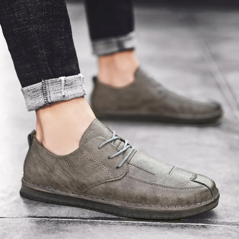 2020 Spring and Autumn New Leather Strap Men's Flat Bottom Comfortable and Breathable Fashion Classic Korean Business Shoes %
2020 Spring and Autumn New Leather Strap Men's Flat Bottom Comfortable and Breathable Fashion Classic Korean Business Shoes %