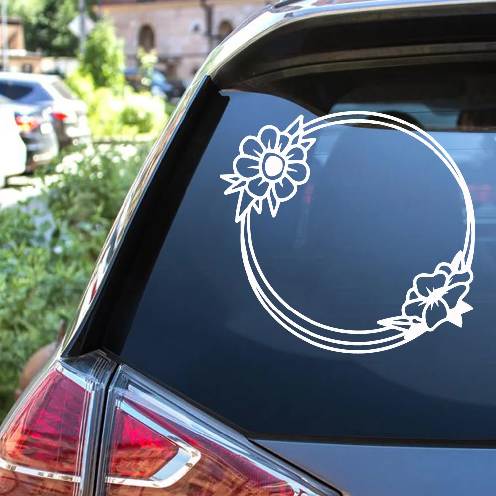 Cool Design Wreath Car Decal Car Stickers Auto Vinyl Car Sticker Car Accessories
Cool Design Wreath Car Decal Car Stickers Auto Vinyl Car Sticker Car Accessories