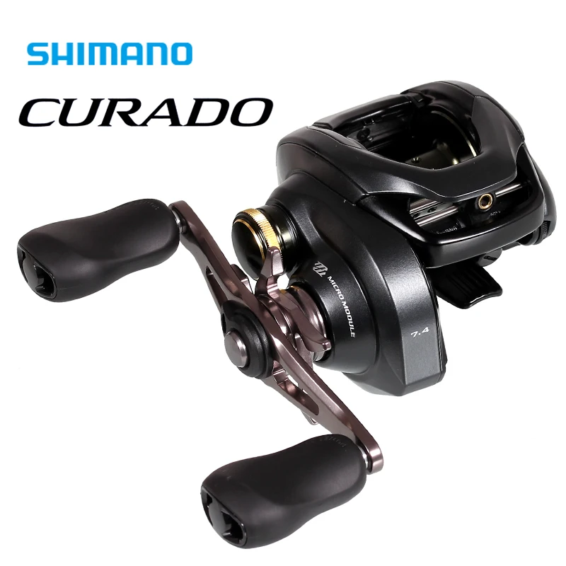 Shimano рыболовная катушка Curado K 201 Высококачественная японская Рыболовная Baitcast