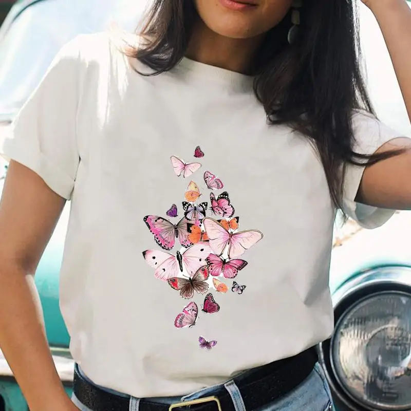 Women T-shirts Space Butterfly Regular Ladies O-neck Short Sleeve Cartoon T Top Shirt Print Female Graphic Fashion Tee T-Shirt
Women T-shirts Space Butterfly Regular Ladies O-neck Short Sleeve Cartoon T Top Shirt Print Female Graphic Fashion Tee T-Shirt