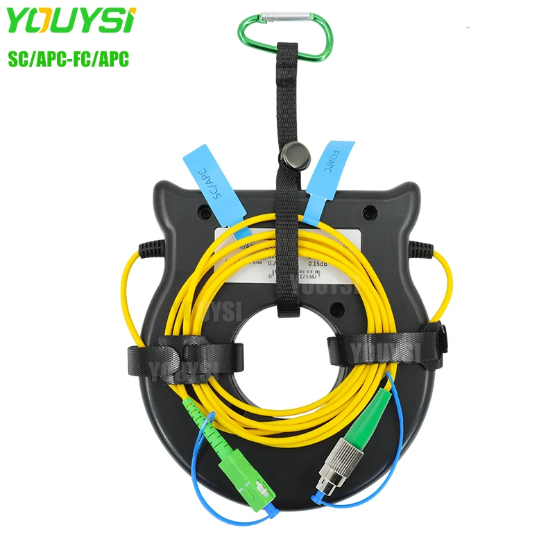 SC/APC-FC/APC OTDR волоконный пусковой кабель коробка 150 м/300 м/500 м/1 км SM 9/1310 мкм