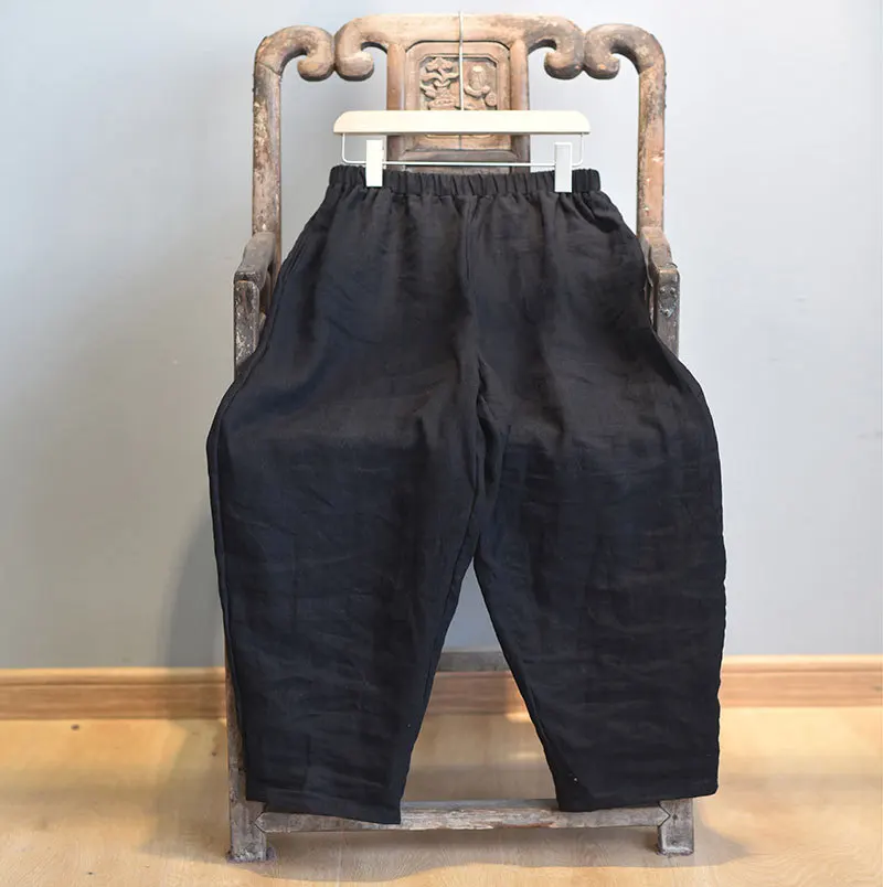 Vintage Linen Wide Leg Pants For Women 5 Color Elastic Waist Trouser 2021 New Summer Pockets Female Plus Size Pants
Vintage Linen Wide Leg Pants For Women 5 Color Elastic Waist Trouser 2021 New Summer Pockets Female Plus Size Pants