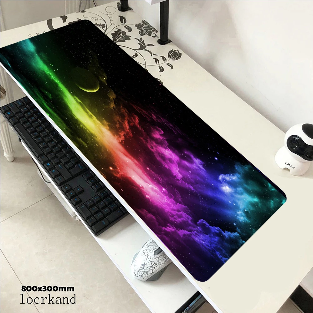 Large Mouse Pad 700x300/900x400mm Space Galaxy HD Wallpaper Desk Mat Computer Accessories Mice Mats Gaming Mouse Pad
Large Mouse Pad 700x300/900x400mm Space Galaxy HD Wallpaper Desk Mat Computer Accessories Mice Mats Gaming Mouse Pad