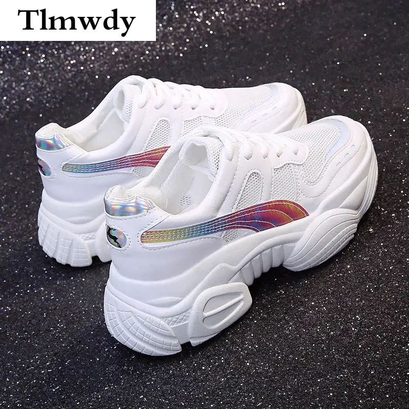 Женские кроссовки на платформе, сетчатые дышащие кроссовки на платформе, весна-осень 2021
Женские кроссовки на платформе, сетчатые дышащие кроссовки на платформе, весна-осень 2021