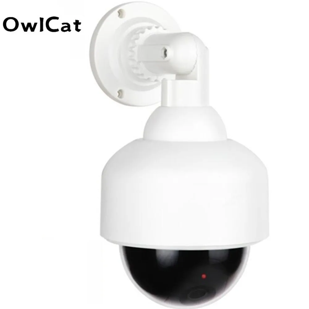 Камера видеонаблюдения OwlCat PTZ Фальшивая камера наблюдения с питанием от