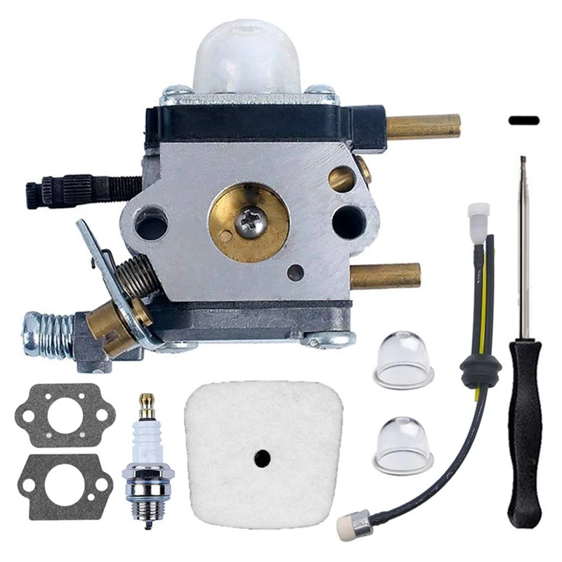 C1U-K54A Carburetor Repower for 2-Cycle Mantis 7222 7222M 7222E 7225 7230 7240 7920 7924 Tiller/Cultivator with Air Filter & Gas
C1U-K54A Carburetor Repower for 2-Cycle Mantis 7222 7222M 7222E 7225 7230 7240 7920 7924 Tiller/Cultivator with Air Filter & Gas