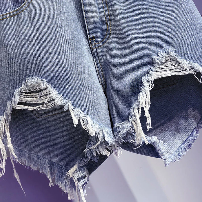 2021 Summer New Women Denim Shorts Korean Style Loose Skinny High Waist A-Word Anomaly Brough Wide Leg Hot Pants
2021 Summer New Women Denim Shorts Korean Style Loose Skinny High Waist A-Word Anomaly Brough Wide Leg Hot Pants