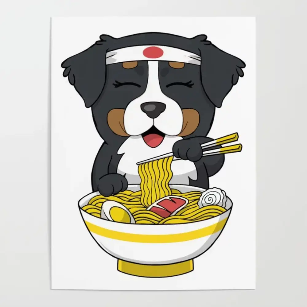 Modular Hd Prints Pictures Paintings Noodles Home Decoration Canvas Cute Dog Japan Poster Wall Artwork For Living Room Framework 
Modular Hd Prints Pictures Paintings Noodles Home Decoration Canvas Cute Dog Japan Poster Wall Artwork For Living Room Framework