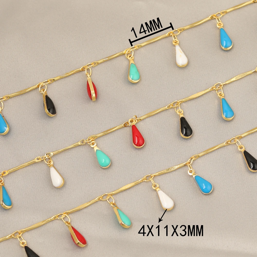 HAOSAW 1M/Lot Necklace Accessories/Copper Chains/Hand Made/Multi shape/Oil Drop/DIY Bracelets Making/Jewelry Findings Components
HAOSAW 1M/Lot Necklace Accessories/Copper Chains/Hand Made/Multi shape/Oil Drop/DIY Bracelets Making/Jewelry Findings Components
