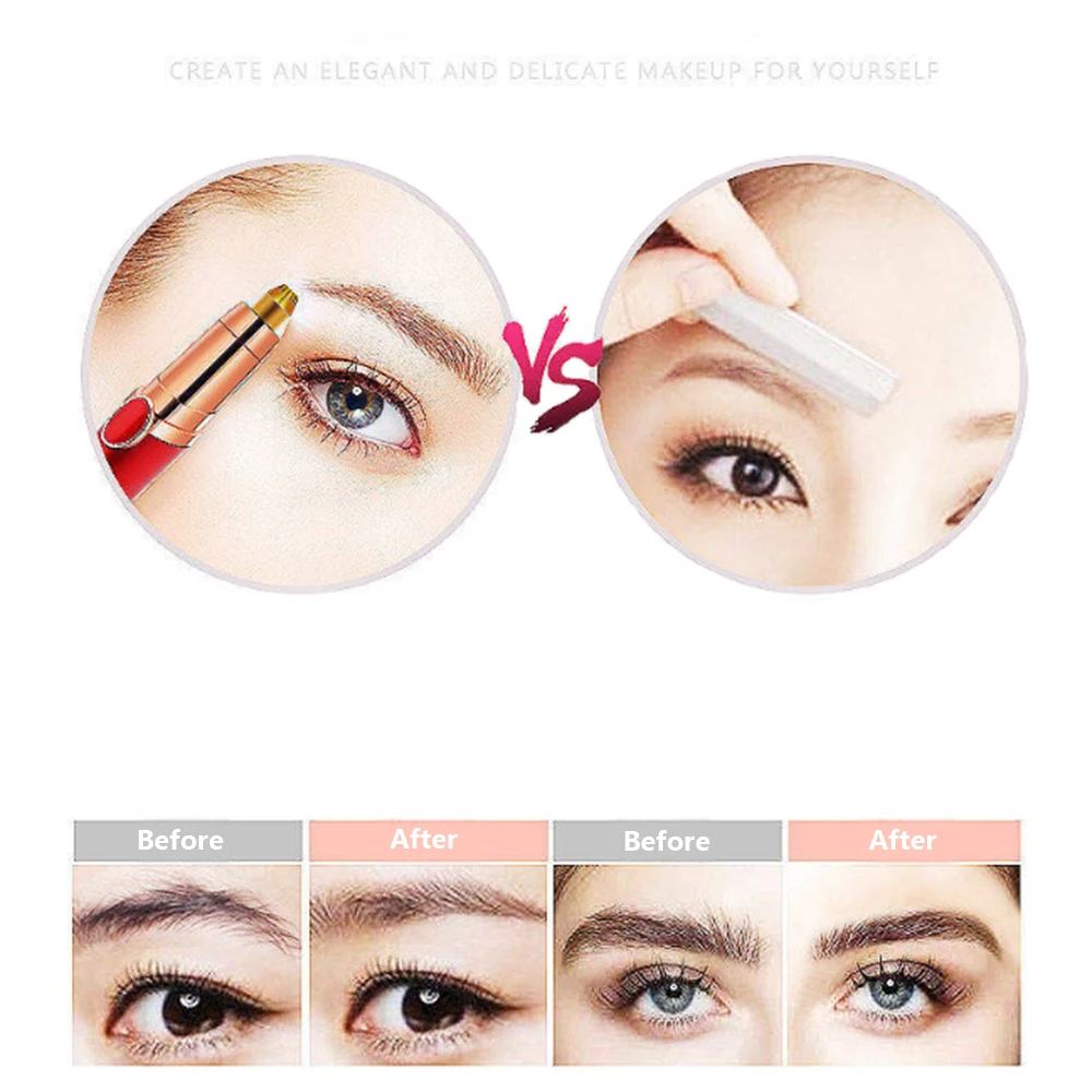 1pc Electric Eyebrow Trimmer Automatic Painless Eye Brow Epilator Razor Mini Eyebrow Shaper Shaver Facial Hair Remover for Women
1pc Electric Eyebrow Trimmer Automatic Painless Eye Brow Epilator Razor Mini Eyebrow Shaper Shaver Facial Hair Remover for Women