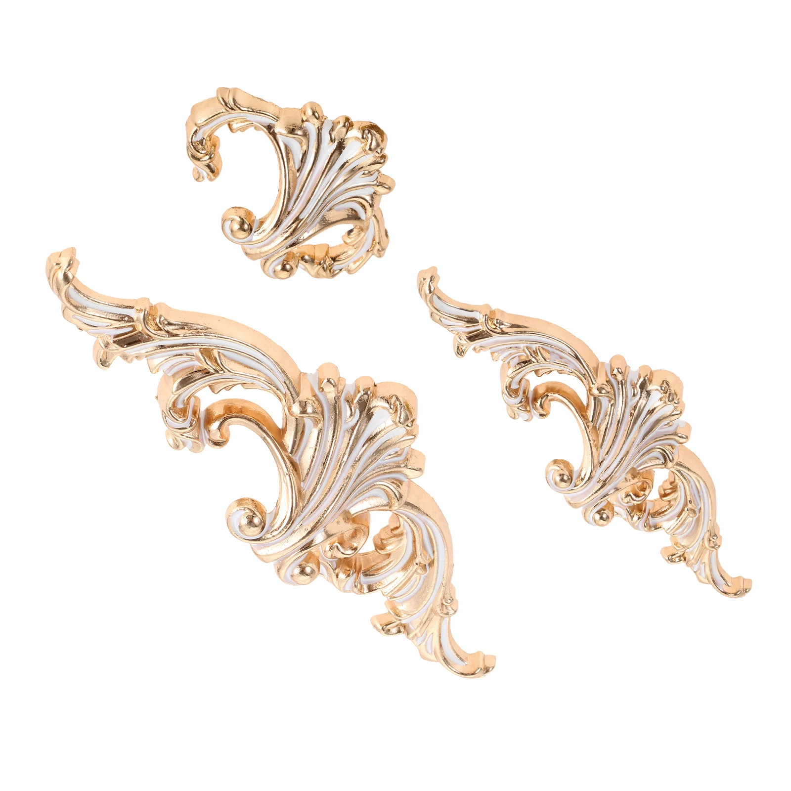 1pc Vintage Furniture Handle Golden Pull Knob w/screw Feather Flower Branch Decor Luxury Court Old European Style
1pc Vintage Furniture Handle Golden Pull Knob w/screw Feather Flower Branch Decor Luxury Court Old European Style