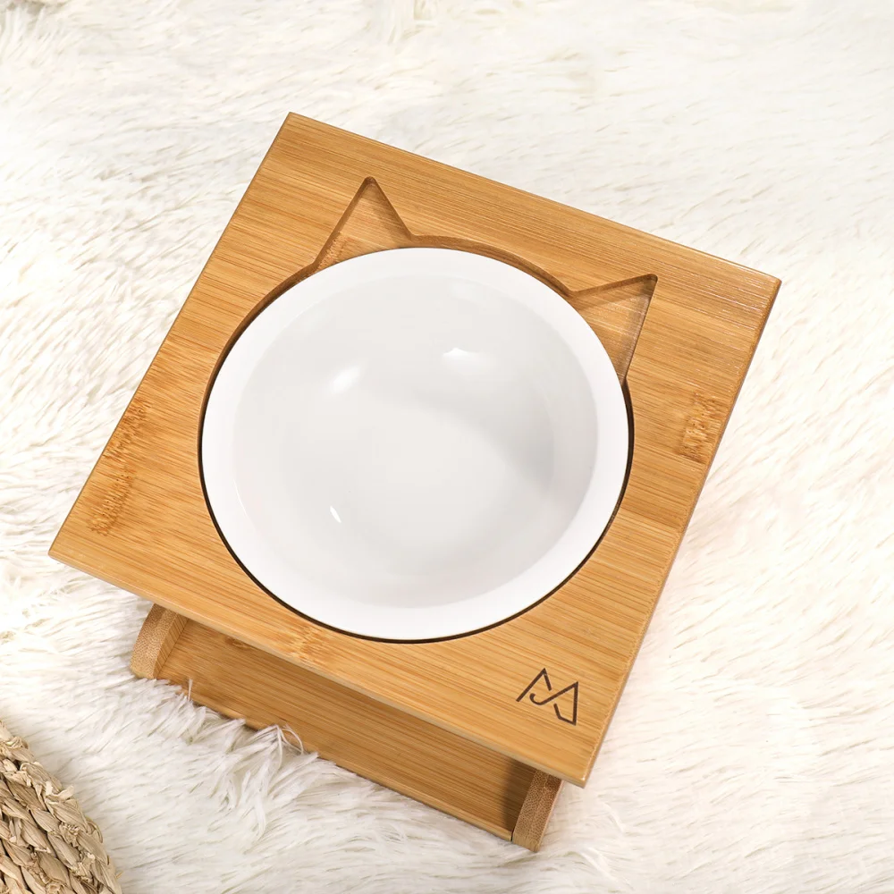 UEETEK Single Pet Bowl Wood Dog Bowl Pet Water Food Feeder for Puppy Kitten Small Animals
UEETEK Single Pet Bowl Wood Dog Bowl Pet Water Food Feeder for Puppy Kitten Small Animals