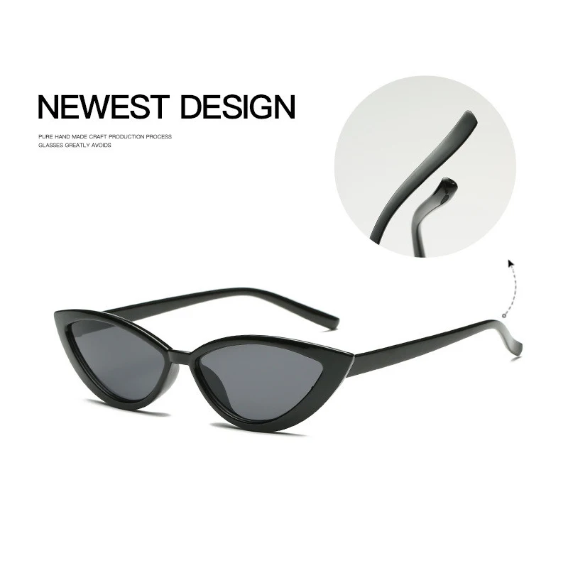 New Vintage Black Cat Eye Sunglasses Women Fashion Brand Designer Mirror Small Frame Cateye Sun Glasses For Female Shades UV400
New Vintage Black Cat Eye Sunglasses Women Fashion Brand Designer Mirror Small Frame Cateye Sun Glasses For Female Shades UV400