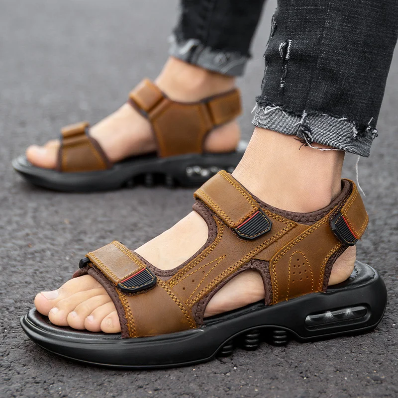 Zandalias Hombre Sandalias De Cuero Para Hombre Unisex Sandals Sandalia Masculino Summer Sandals&slippers Sandals-men
Zandalias Hombre Sandalias De Cuero Para Hombre Unisex Sandals Sandalia Masculino Summer Sandals&slippers Sandals-men