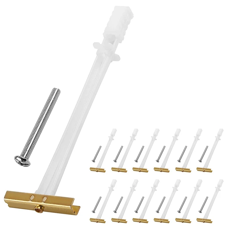 12Pcs Heavy Duty Drywall Anchors Wall Anchors And Screws For Drywall Concrete Anchors 270 Lbs In 1/2Inch Drywall
12Pcs Heavy Duty Drywall Anchors Wall Anchors And Screws For Drywall Concrete Anchors 270 Lbs In 1/2Inch Drywall