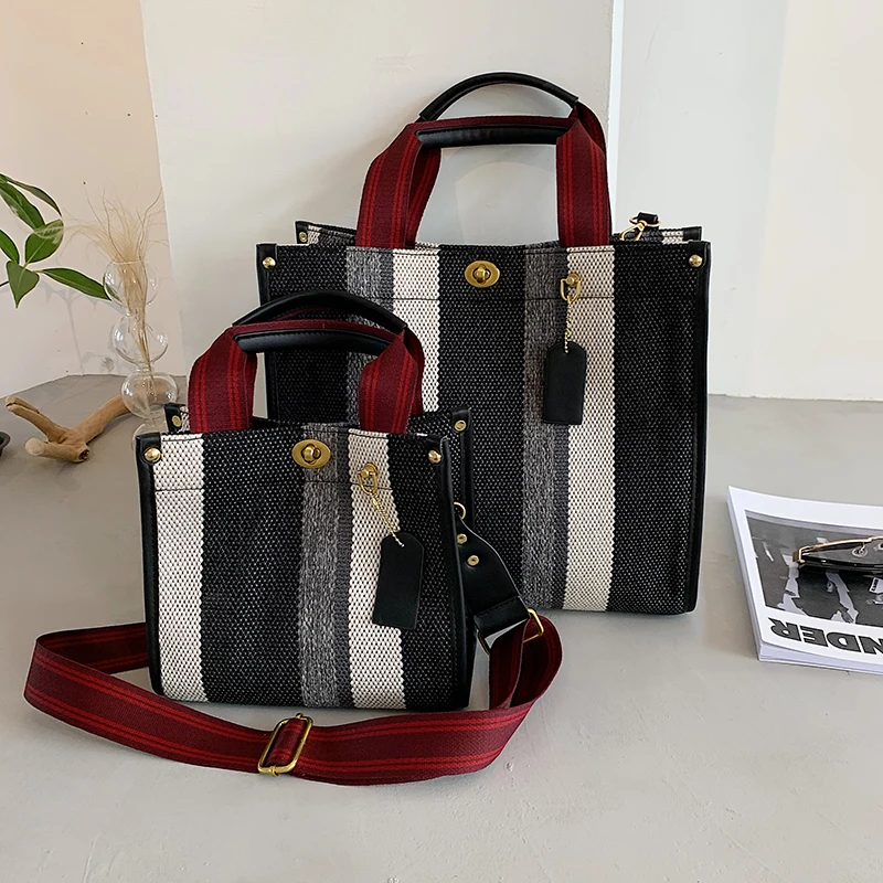 Canvas Tote Fashion Designer Shoulder Bag For Women Vintage Large Capacity Female Crossbody Bag Ladies Wide Strap Travel Handbag
Canvas Tote Fashion Designer Shoulder Bag For Women Vintage Large Capacity Female Crossbody Bag Ladies Wide Strap Travel Handbag