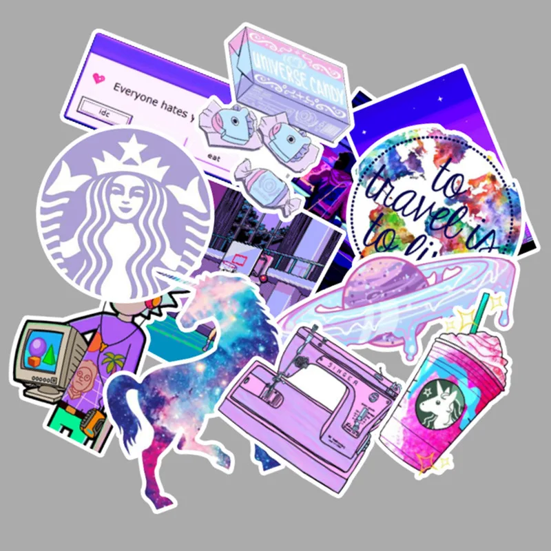 50pcs Purple Small Fresh Graffiti Waterproof Removable Stickers Toys For Phone Laptop Luggage Fridge Car Motorcycle Stickers
50pcs Purple Small Fresh Graffiti Waterproof Removable Stickers Toys For Phone Laptop Luggage Fridge Car Motorcycle Stickers