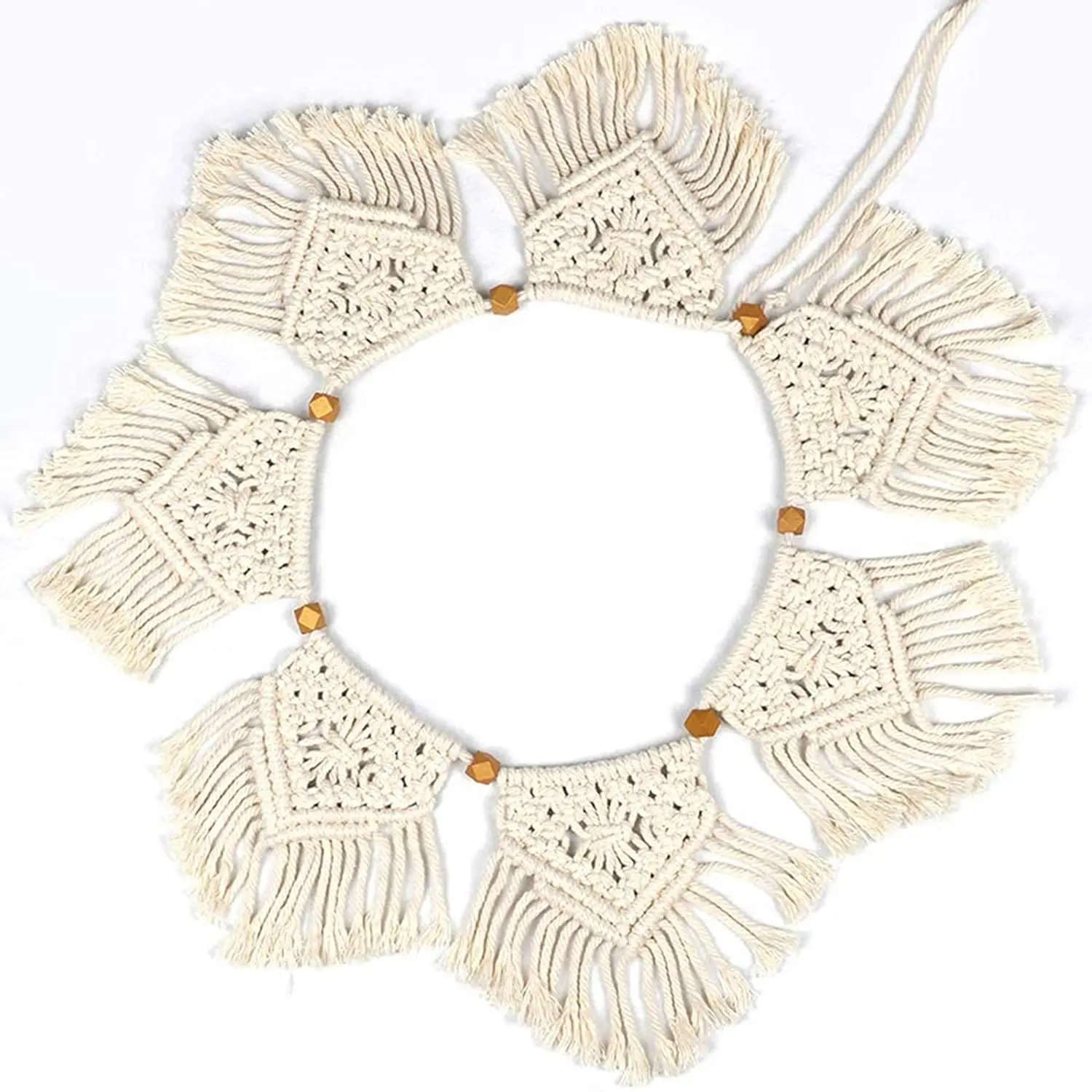 Макраме Тканые настенный гирлянда из бахромы баннер 7 флаг Boho Chic богемный Настенный декор для квартиры Спальня Гостиная
Макраме Тканые настенный гирлянда из бахромы баннер 7 флаг Boho Chic богемный Настенный декор для квартиры Спальня Гостиная