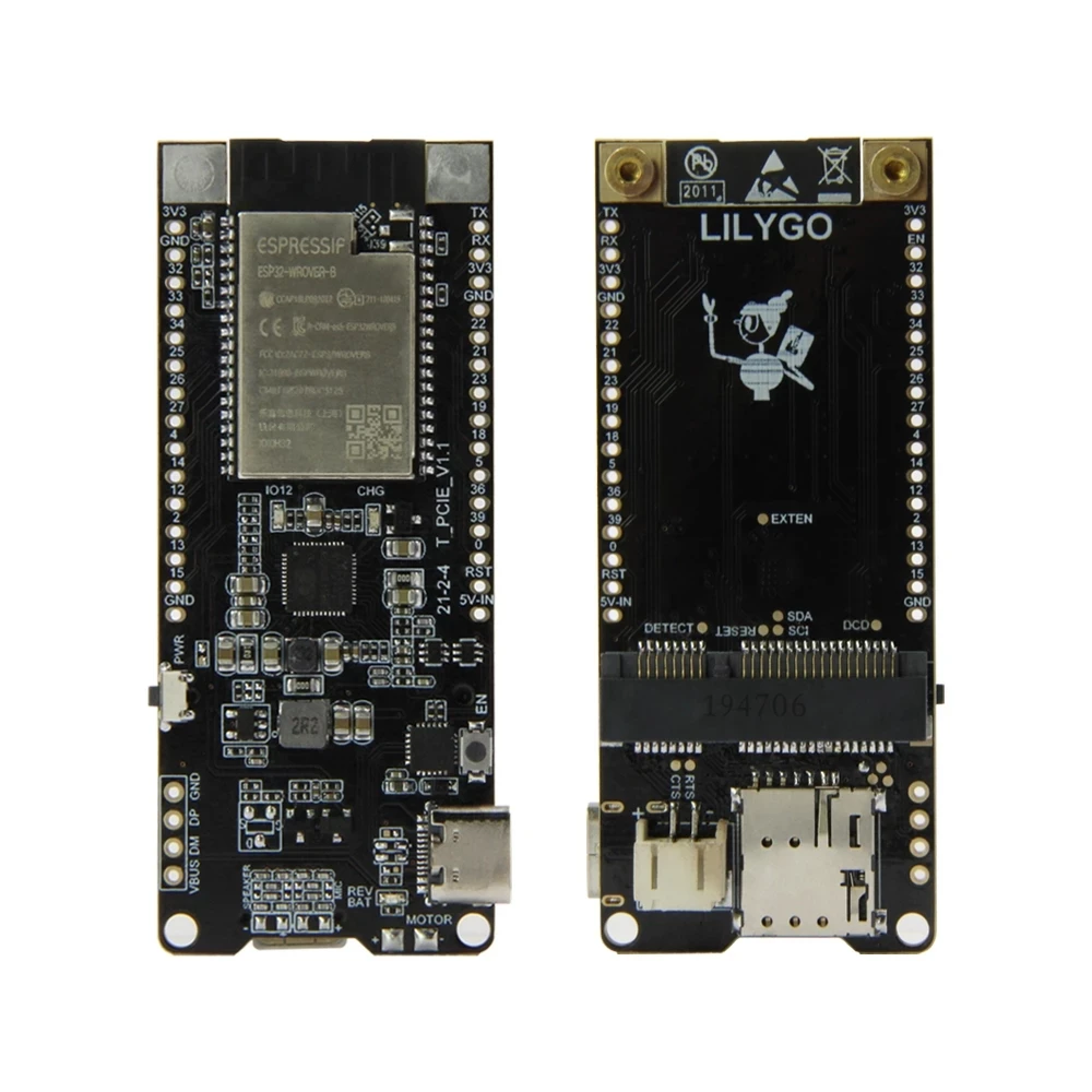 LILYGO® TTGO T-PCIE ESP32-WROVER-B AXP192 Chip WIFI Bluetooth Nano Card SIM Series Composable Development Board Hardware
LILYGO® TTGO T-PCIE ESP32-WROVER-B AXP192 Chip WIFI Bluetooth Nano Card SIM Series Composable Development Board Hardware
