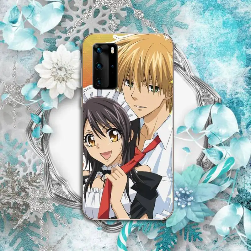Japan anime Maid Sama Phone Case Transparent for Huawei P honor 8 10i 20 30 40 smart 2019