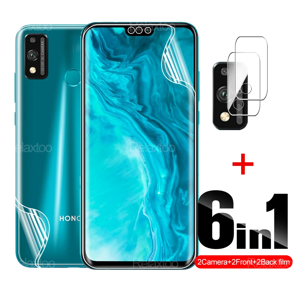 Гидрогелевая мягкая пленка 6 в 1 для Huawei Honor 9x Lite 9 x, защитная крышка для объектива камеры xonor x9 9xlite
Гидрогелевая мягкая пленка 6 в 1 для Huawei Honor 9x Lite 9 x, защитная крышка для объектива камеры xonor x9 9xlite