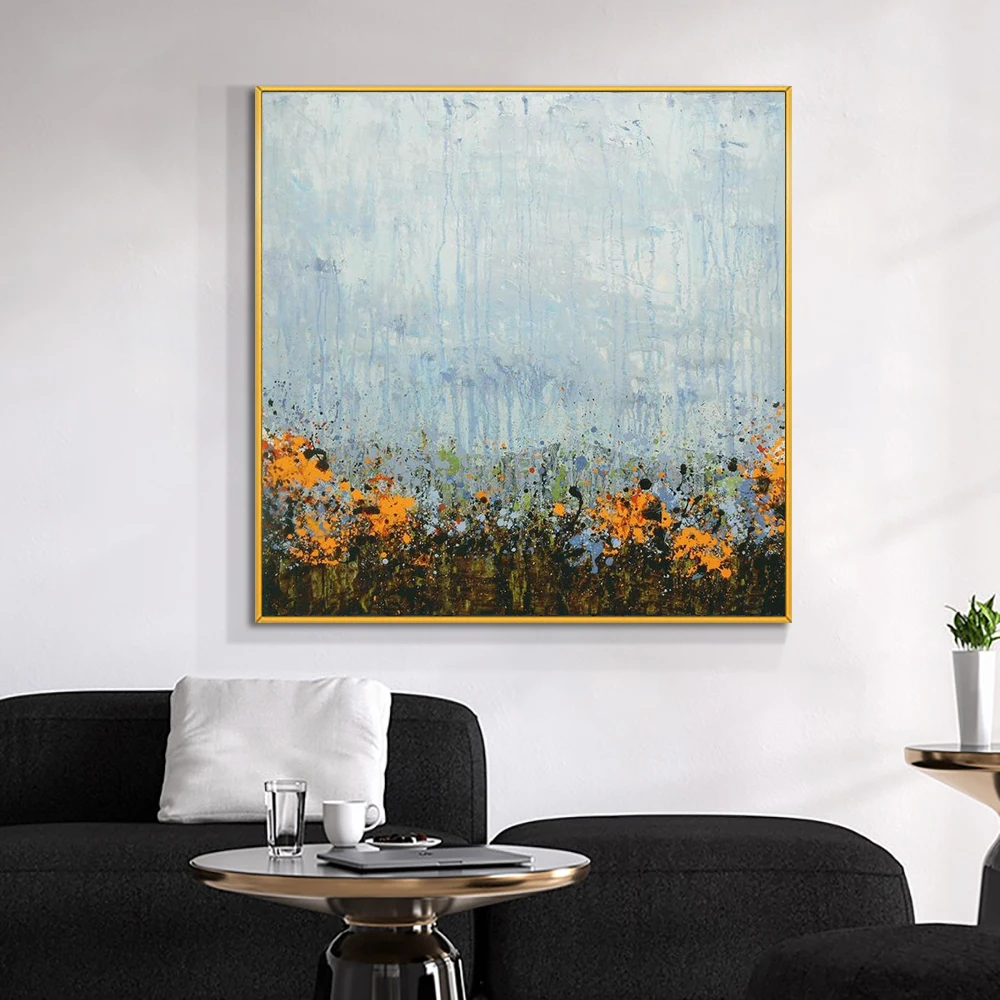 Abstract Beautiful Light Blue Painting On Canvas 100% Hand Painted Oil Painting Wall Art Poster Art For Modern Home Decoration
Abstract Beautiful Light Blue Painting On Canvas 100% Hand Painted Oil Painting Wall Art Poster Art For Modern Home Decoration