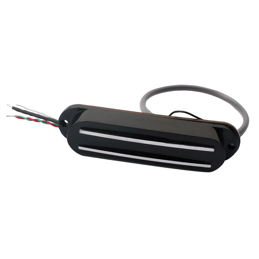 Prewired Dual Hot Rails Pickup Black Cover for Electric Guitars Replacement Part DIY
Prewired Dual Hot Rails Pickup Black Cover for Electric Guitars Replacement Part DIY