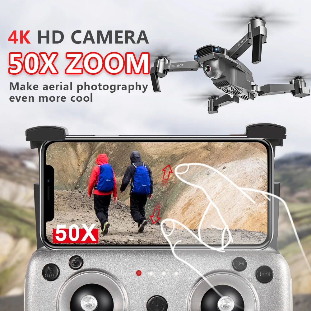 SG907MAX 4K GPS Drone Dual-Camera Quacopter 3-Axis Gambal Brushless 5G Wifi FPV Camera Drone Professional RC Helicopter Toy Gift
SG907MAX 4K GPS Drone Dual-Camera Quacopter 3-Axis Gambal Brushless 5G Wifi FPV Camera Drone Professional RC Helicopter Toy Gift