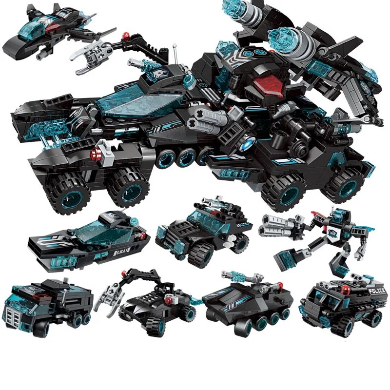 City Police Station Car Truck Figures 8 in 1 Set Building Blocks Creator Expert Car WW2 Fighter Weapon Educational Kids Toy Gift
City Police Station Car Truck Figures 8 in 1 Set Building Blocks Creator Expert Car WW2 Fighter Weapon Educational Kids Toy Gift