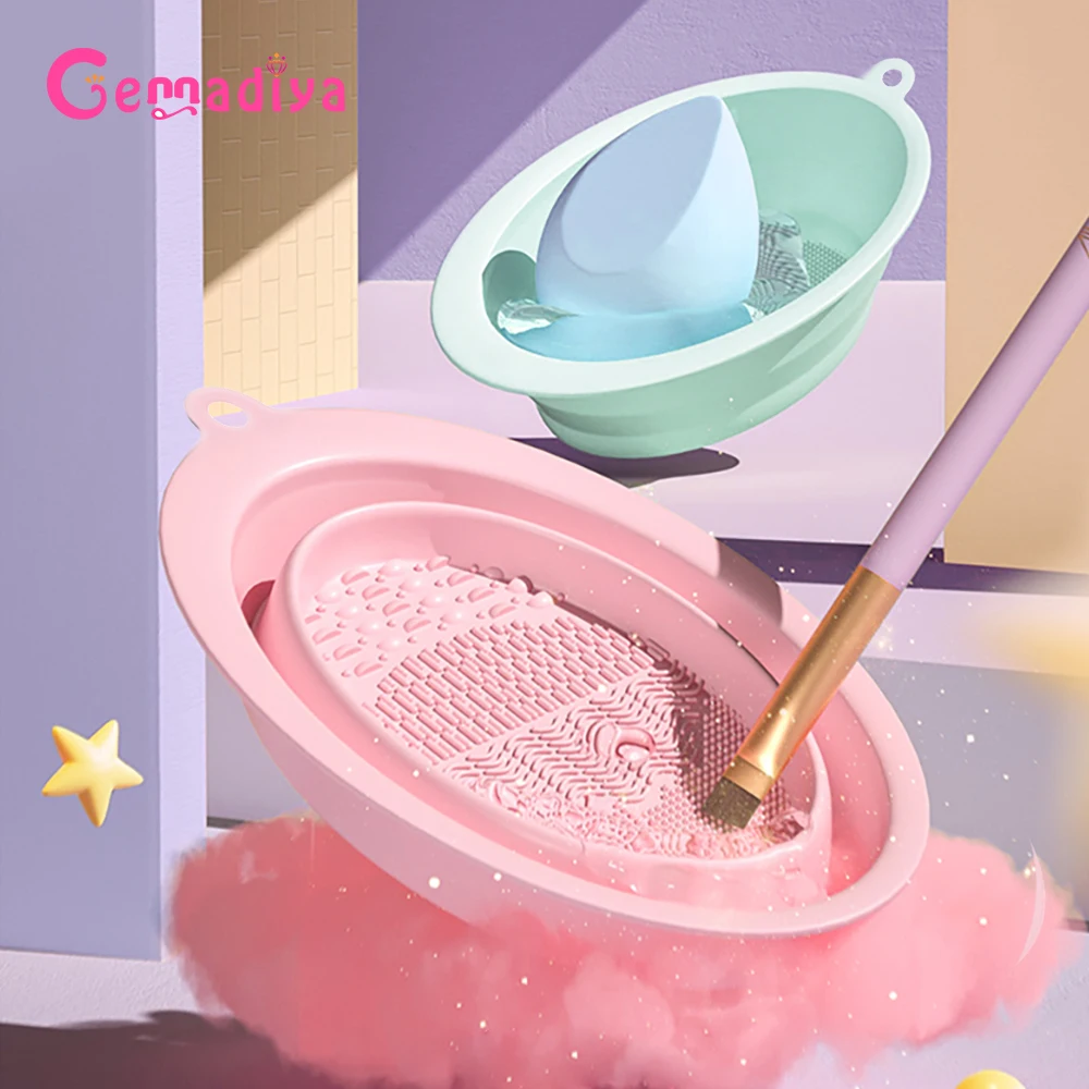 Silicone Makeup Brushes Cleaner Cosmetic Washing Eyeshadow Make Up Brushes Scrubber Board Pad for Brush Cleansing Mat Hand Tools
Silicone Makeup Brushes Cleaner Cosmetic Washing Eyeshadow Make Up Brushes Scrubber Board Pad for Brush Cleansing Mat Hand Tools