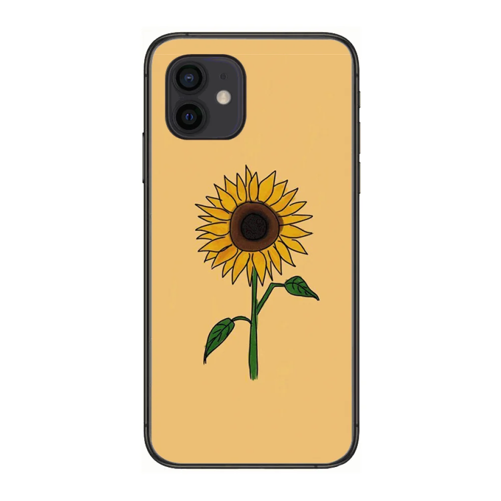 sunflower Style Phone Case cover For iphone 12 pro max 11 8 7 6 s XR PLUS X XS SE 2020 mini black cell shell
sunflower Style Phone Case cover For iphone 12 pro max 11 8 7 6 s XR PLUS X XS SE 2020 mini black cell shell
