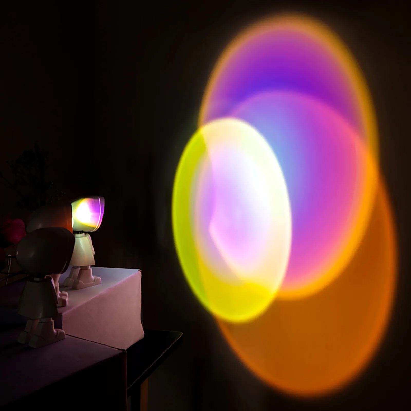 360 Degree Rotating Projector Lamp Family Party Living Room Bedroom Decoration Night Lighting Sunset Lamp Home Decoration
360 Degree Rotating Projector Lamp Family Party Living Room Bedroom Decoration Night Lighting Sunset Lamp Home Decoration