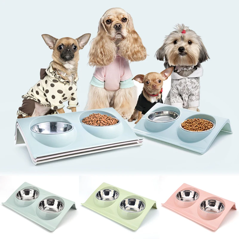 Dog Stainless Steel Bowls Dish Feeder Water Drinking Pet Bowls Cat Feeding Food Bowls Anti-slip Convenient Pet Feeding Supplies
Dog Stainless Steel Bowls Dish Feeder Water Drinking Pet Bowls Cat Feeding Food Bowls Anti-slip Convenient Pet Feeding Supplies