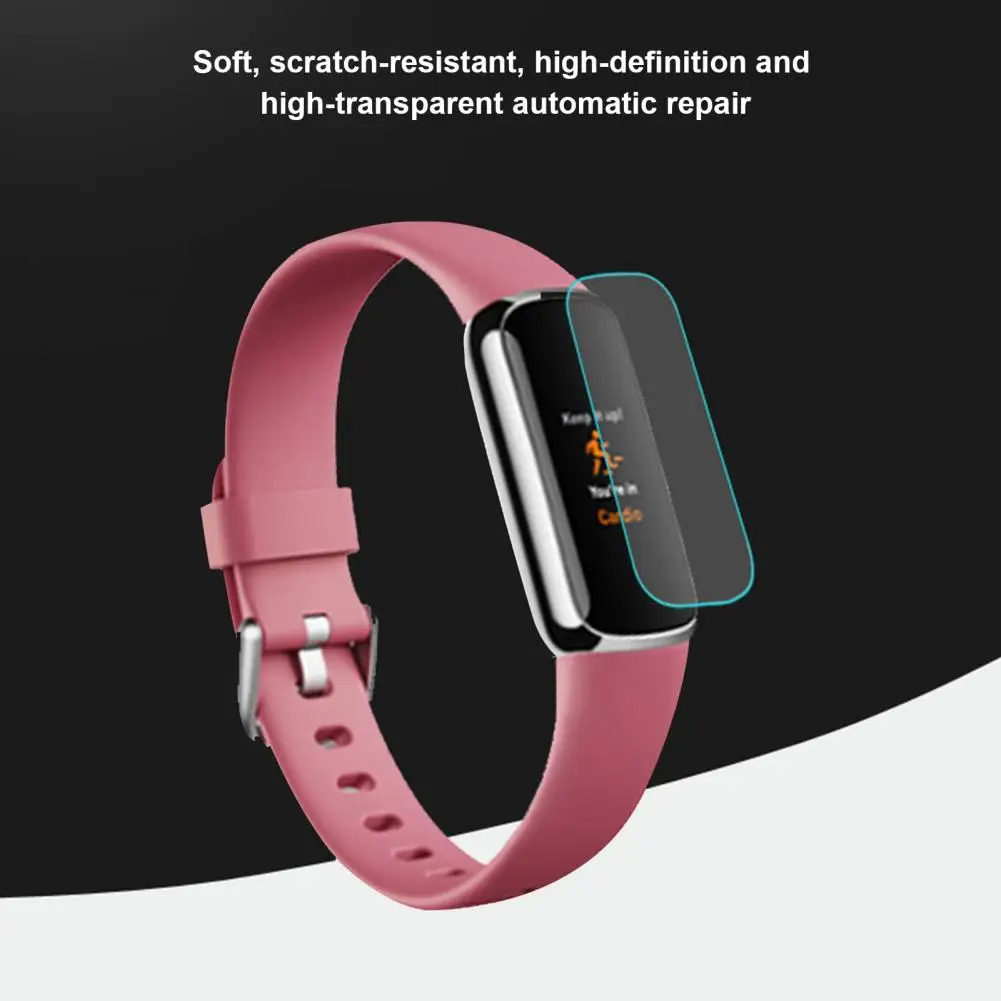 6 шт. прозрачные мягкие ремешки для умных часов Fitbit Charge 4 | Электроника